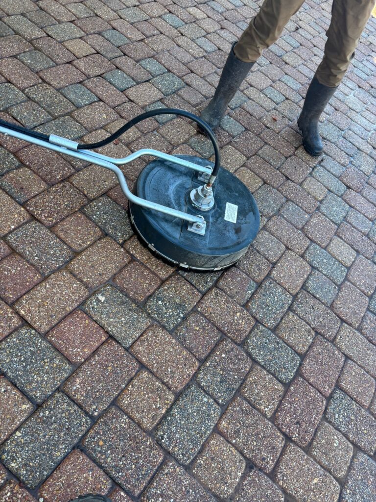 paver surface cleaning