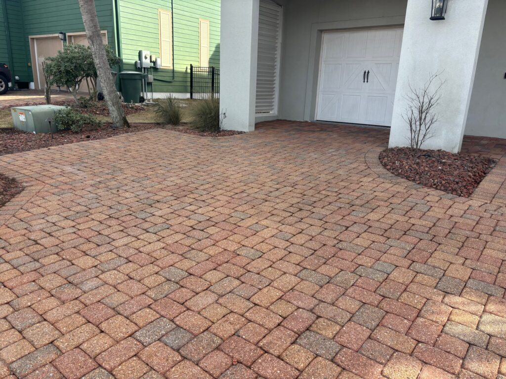 paver cleaned