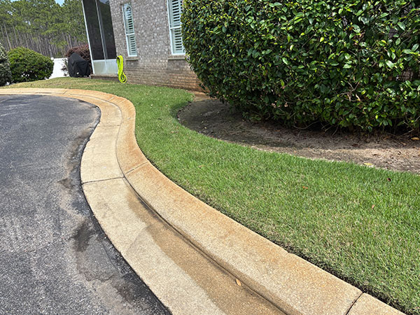 Concrete Curb after