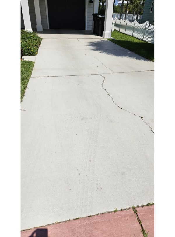 curb-concrete-cleaning-pensacola-fl-before